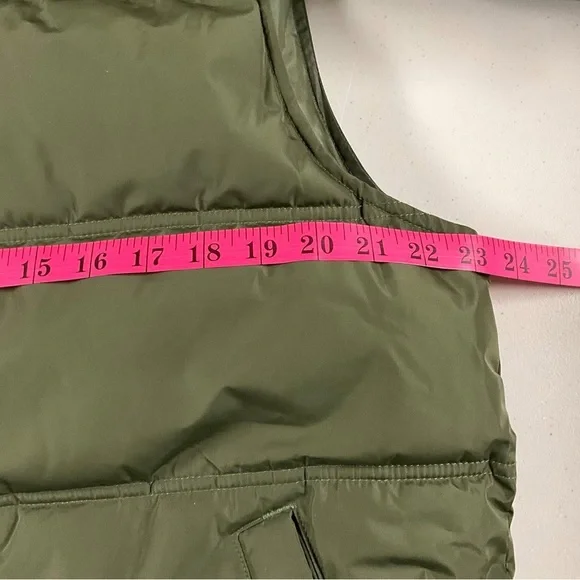 Goodfellow & Co Olive Green Puffer Vest - Picture 6 of 11